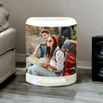 Personalized Bluetooth Speaker with LED Lamp