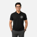 Custom Dark Matte Cotton Polo T-Shirt Printing | 100% Cotton | DTF Print