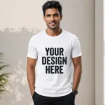 Custom Micro PP Round Neck T-Shirt Printing | White & Light Colours