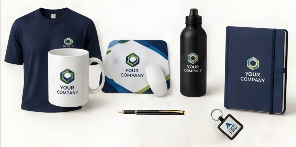 Complete Welcome Tickets have: - T-shirt - Mugs - Mouthpads - Pen - Diary - Bottle - Keyring