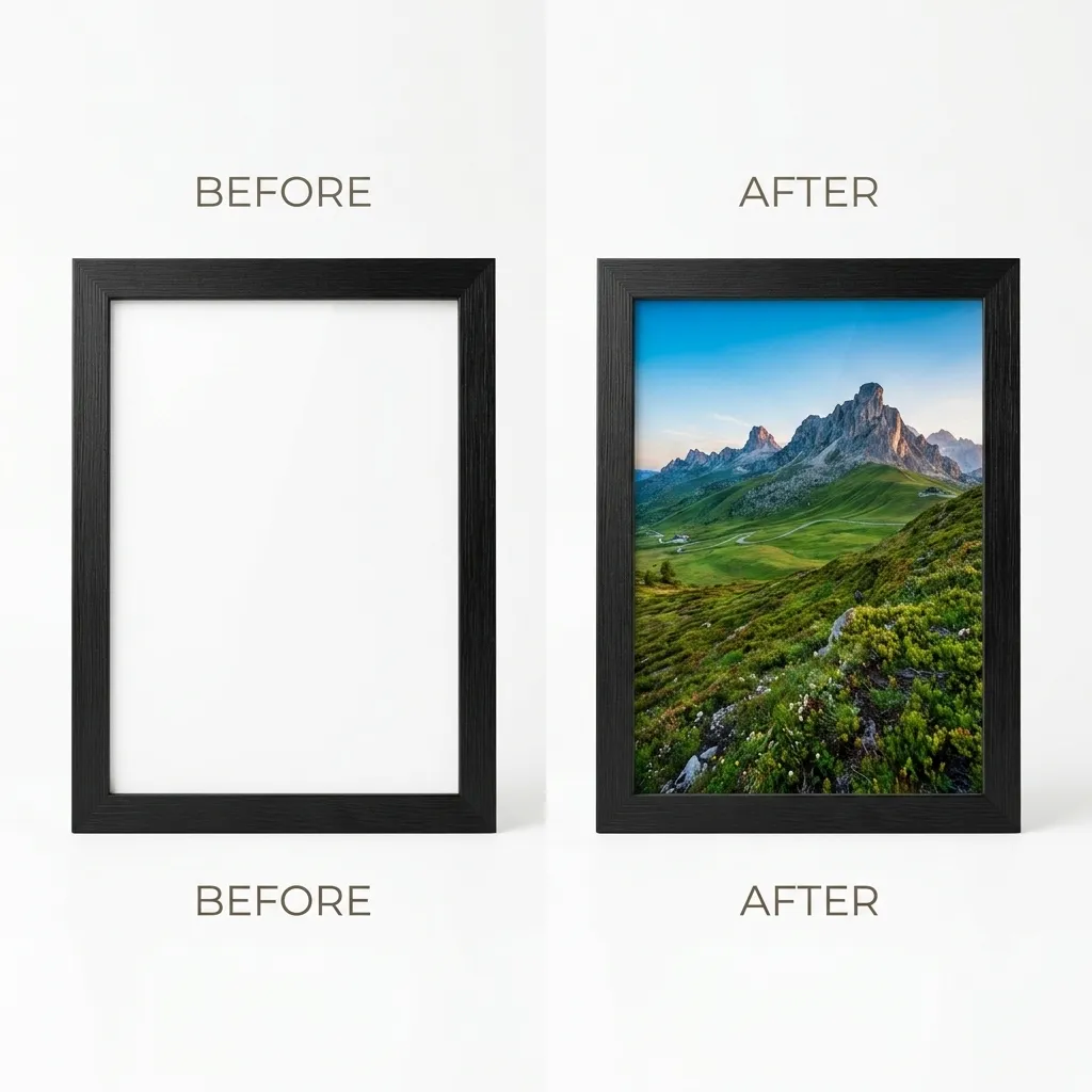 Customized 8 x 12 Inch Photo Frame – A4 Size Photo Printing - Image 2