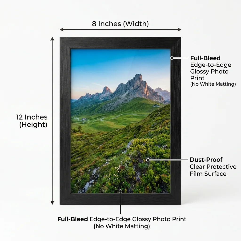 Customized 8 x 12 Inch Photo Frame – A4 Size Photo Printing - Image 3